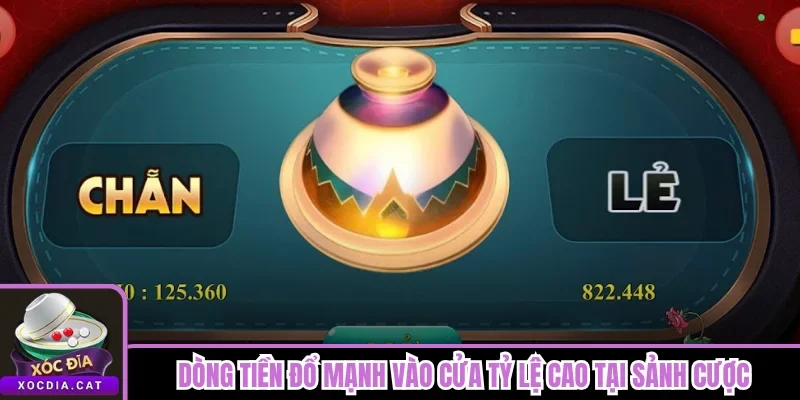 Xóc Đĩa Rikvip - 24 Bàn Live Và Cửa 1:12 Xuất Hiện Liên Tục 2 Dòng tiền đổ mạnh vào cửa tỷ lệ cao tại sảnh cược