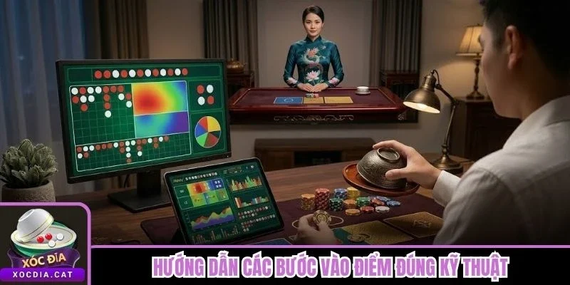 Chiến Thuật Gấp Thếp Trong Xóc Đĩa Cực Dễ Cho Người Mới 1 Hướng dẫn các bước vào điểm đúng kỹ thuật