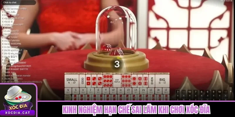 Những Sai Lầm Thường Gặp Khi Chơi Xóc Đĩa Dễ Cháy Vốn 3 Kinh nghiệm hạn chế sai lầm khi chơi xóc đĩa